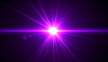 Obraz premium Abstract vibrant light burst