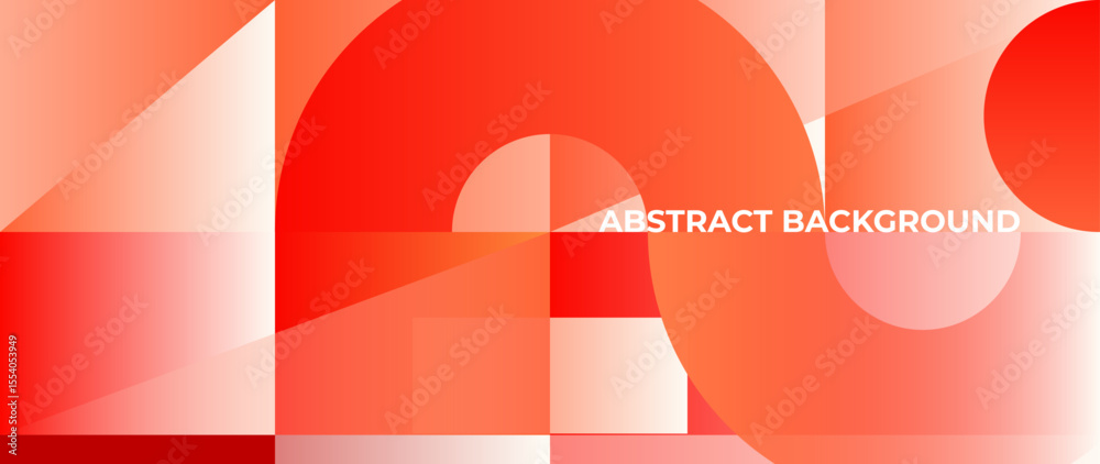 Poster Abstract blue gradation background. with a pattern composed of a stack of geometry objects arranged neatly to create a modern design.	