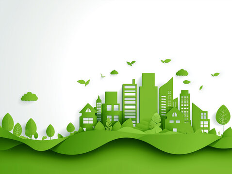green city background