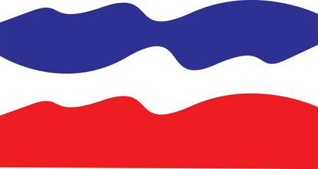 Naklejka premium Abstract Red and Blue Background