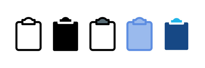 Clipboard Icon Element For Design