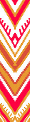Obraz premium pattern batik flower damask ethnic boho ikat texture tribal geometric background