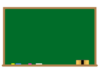 シンプルな黒板