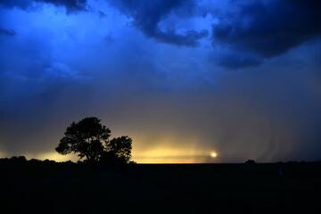 Storm Clouds Sunset