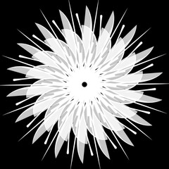 black and white abstract background