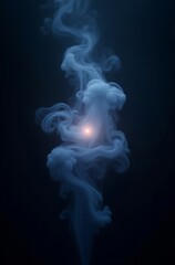 Fototapeta premium Three wooden cylinders with blue icons representing financial concepts an envelope with a document an invoice and a money bag with a percentage symbol and coins