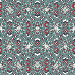 American tribal ethnic native pattern seamless.Traditional Navajo,Aztec,Apache,Southwest and Mexican style fabric pattern.Abstract vector motif pattern.For fabric,clothing,blanket,woven,wrap,decorate.
