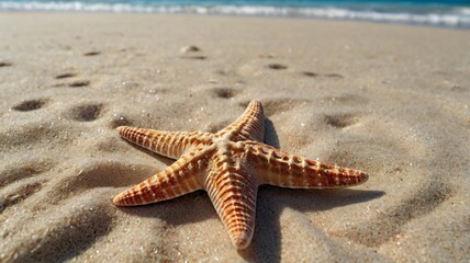 starfish on the sand