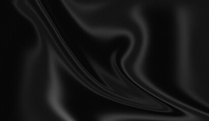 black luxury silky satin background with grains