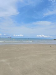 Sea, sandy beach, nature