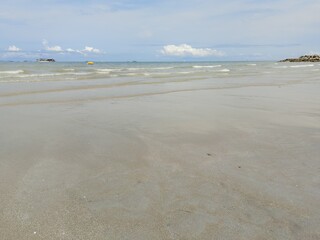 Sea, sandy beach, nature