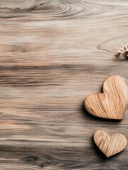 Wooden Whispers of Affection