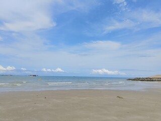 Sea, sandy beach, nature