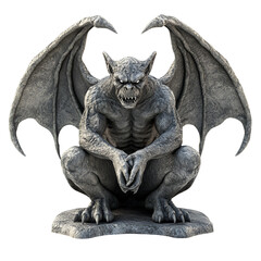 Gargoyle statue stone creature wings gothic dark fantasy monster