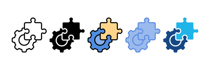 Plugin Extension Icon Element For Design