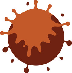 Chocolate Splash: Circle


