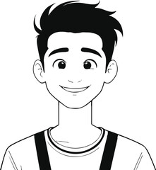 vector illustration of a man