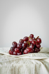 Red grapes are small, round, purplish-red fruits that are sweet to sour in taste and grow in...