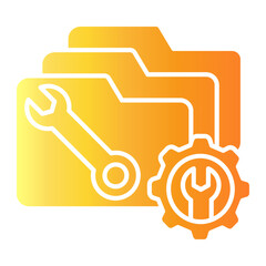 tech service Gradient icon