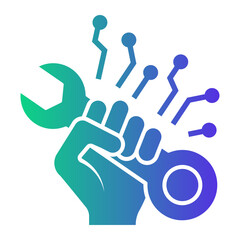 technology Gradient icon