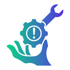 wrench Gradient icon