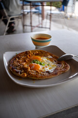 Roti Prata Sarang Burung (Bird Nest Prata) in Malaysia