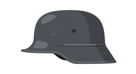 Fototapeta premium German Stahlhelm Helmet Isolated Illustration