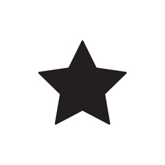 Obraz premium star icon isolated sign symbol vector, simple illustration for web and app..eps