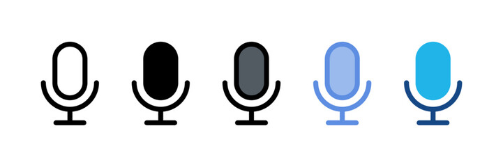 Microphone Icon Element For Design