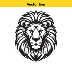 A vector lion