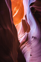 Lower Antelope Canyon Slot Canyon, Navajo Tribal Park, near Page, Arizona, USA