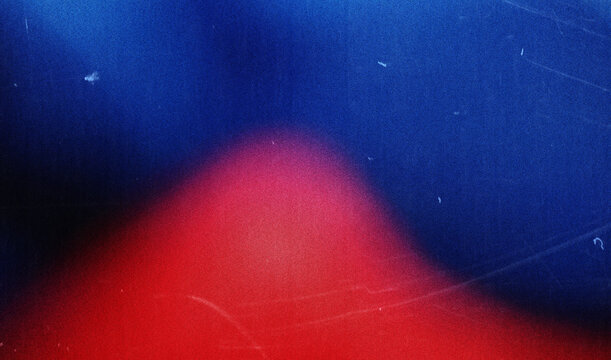 Experience a vivid red and blue gradient backdrop featuring a textured, grainy finish, ideal for adding stunning visual allure to your creative endeavors.
