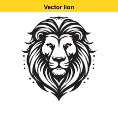 A vector lion