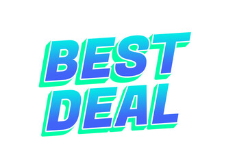 Best Deal Promotional Graphic design