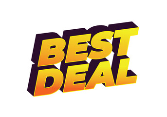 Best Deal Promotional Graphic design