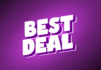 Best Deal Promotional Graphic design