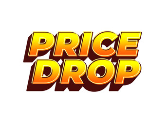 Price Drop Sale Announcement Graphic