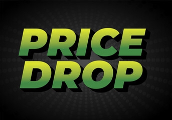 Bold Price Drop Announcement Graphic