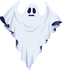 Ghost Halloween Character


