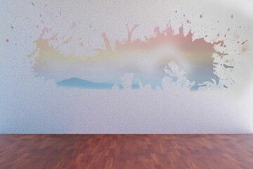 Splash showing desert landscape