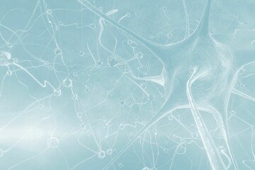 Three dimension image of pathogen illustration
