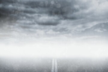 Illustration of stomy clouds