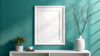 Bright white room with window, white curtains, and a view to the sky