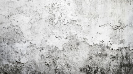 Fototapeta premium Aged plaster wall texture in grayscale.