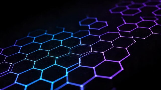 Abstract hexagonal network design