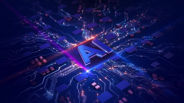 Deep learning machine learning, artificial intelligence combined circuit board Big data technology Data science generative AI deep learning machine learning algorithm flow network analytics innovation - Powered by Adobe