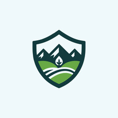 Nature shield logo
