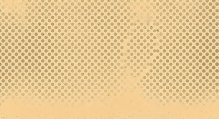 Obraz premium Beige textured background with small, repeating dots.