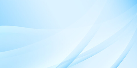 Modern white wavy glowing lines on a blue background. Futuristic digital high-technology pattern abstract modern art design