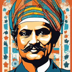 Republic Day Pop Art